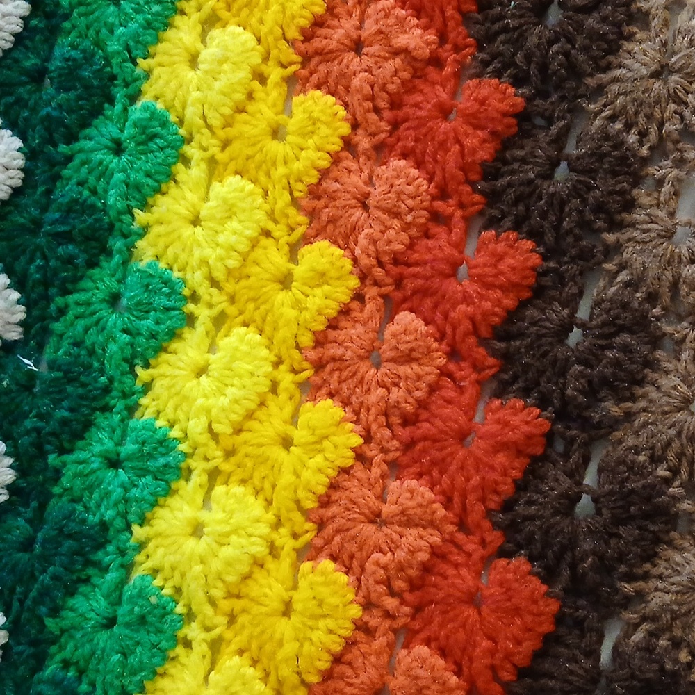 Colorful Crochet Blanket - Picture 7 of 9
